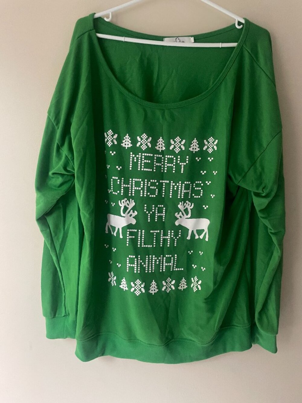 Merry Christmas Ya Filthy Animal Sweatshirt